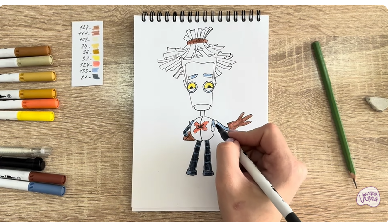 Рисуем Баквит из "Герои Энвелла"