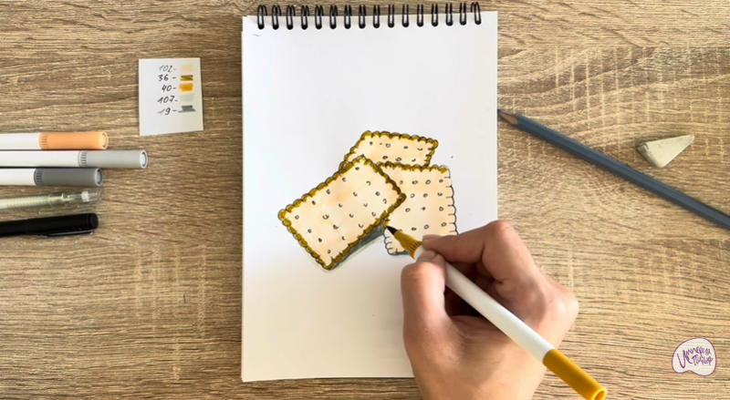 Рисуем Галеты