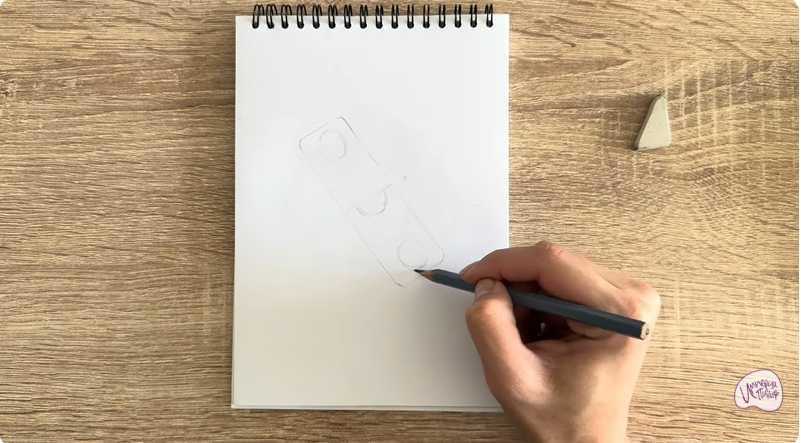 Рисуем Закладка для книг 