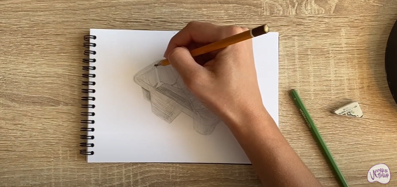 Рисуем Держатель для стаканов