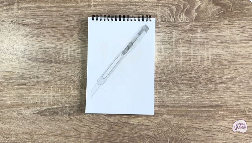 Рисуем Канцелярский нож