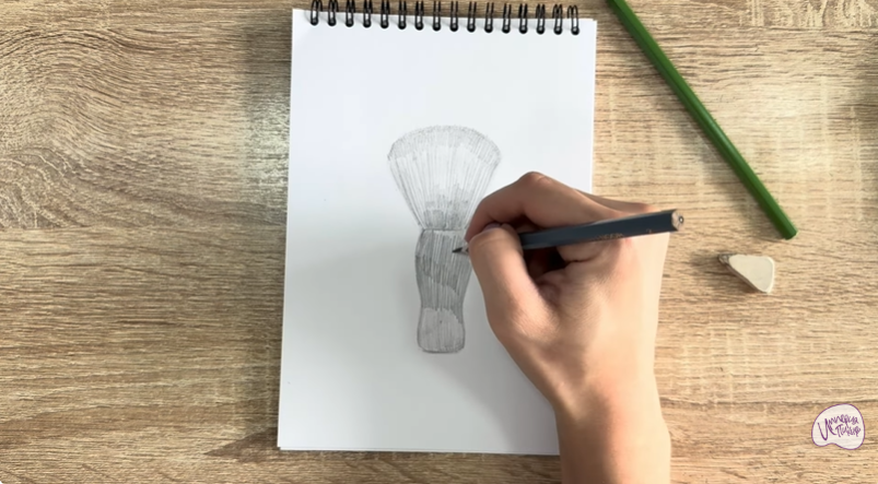 Рисуем Кисть-смётка