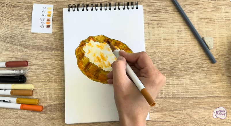 Рисуем Карельская калитка