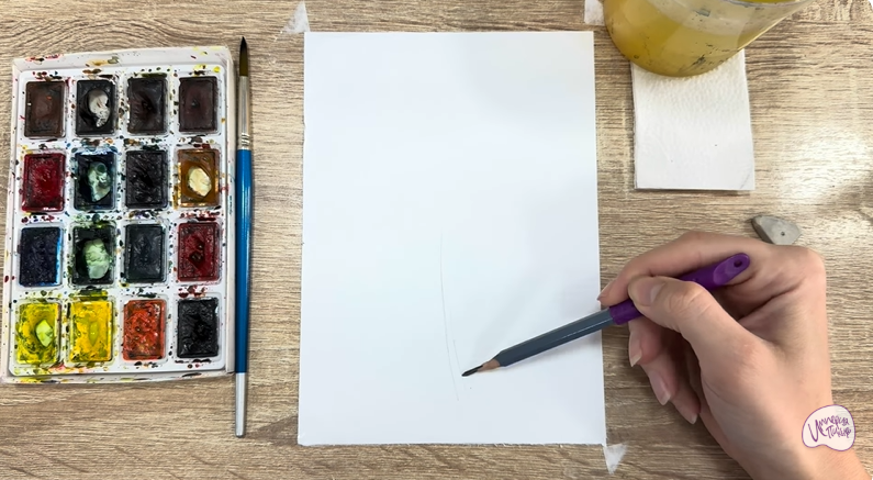 Рисуем Яснотка