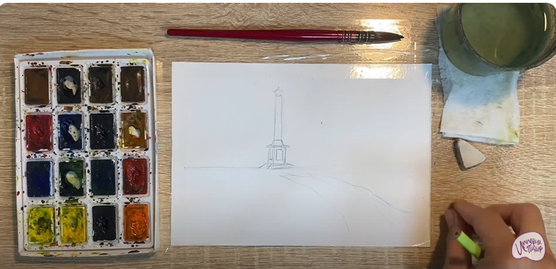 Рисуем Великие Луки