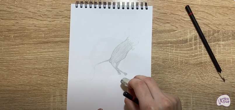 Рисуем Тушканчик
