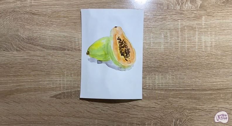 Рисуем Папайя