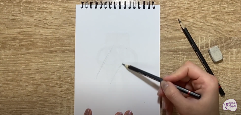 Рисуем Лапа собаки