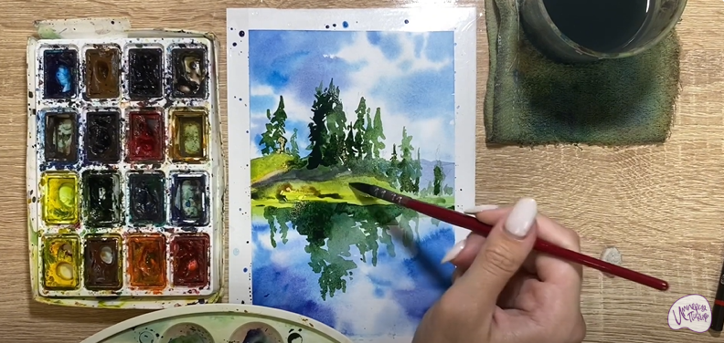 Рисуем Зеркальное отражение