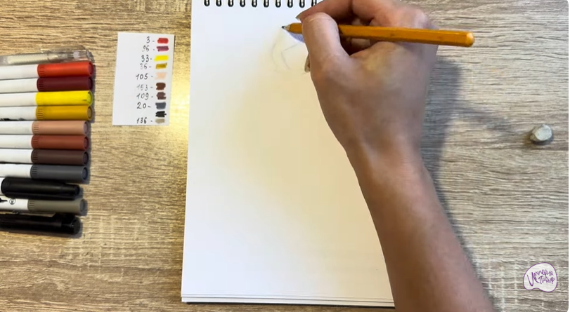 Рисуем Эластика из "Суперсемейка"