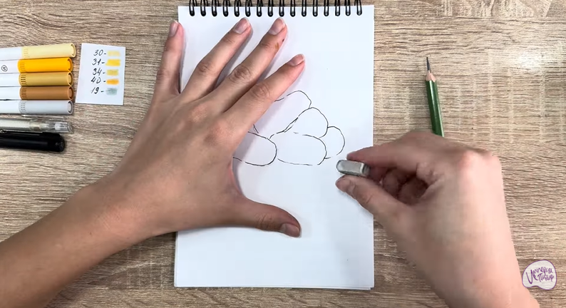 Рисуем Кукурузные палочки