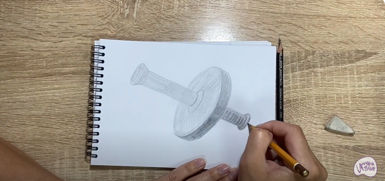 Рисуем Ролик гимнастический