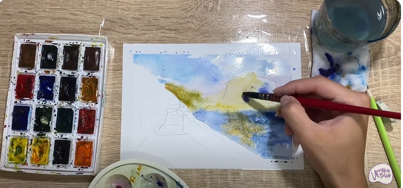 Рисуем Тропа Голицына