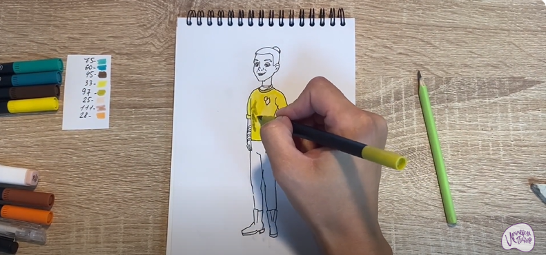 Рисуем Васко из "Царевны"