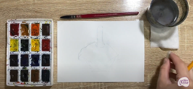 Рисуем Патиссон