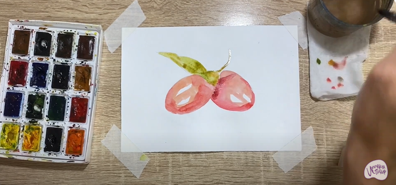 Рисуем Ягоды годжи
