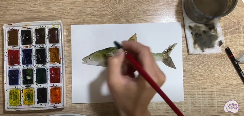 Рисуем Жерех