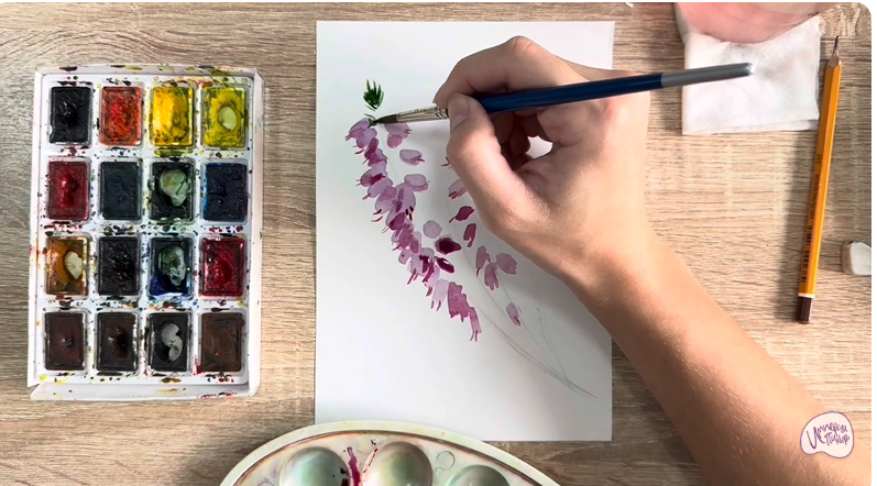 Рисуем Вереск