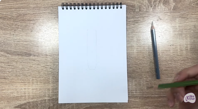 Рисуем Держатель для ручки