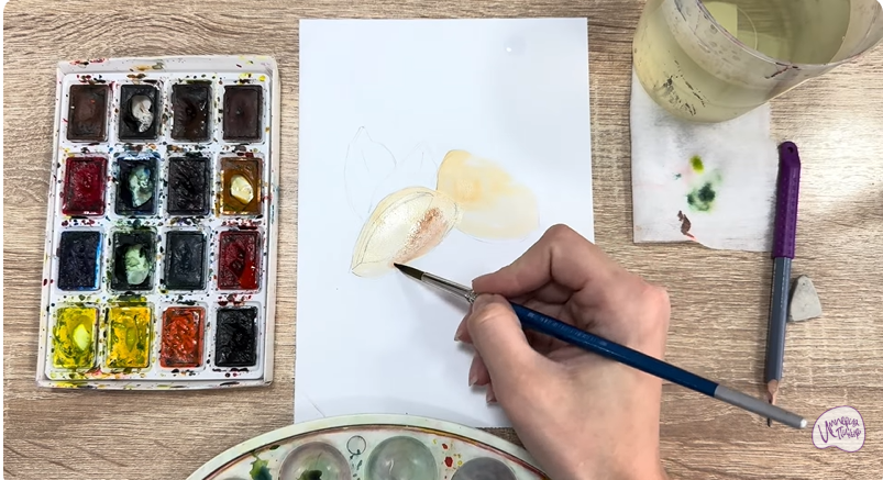 Рисуем Миндаль