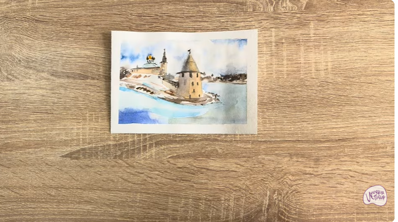 Рисуем Псков