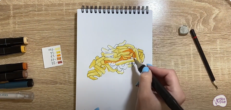 Рисуем Чак-чак