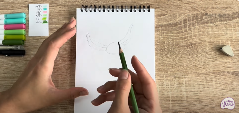 Рисуем Печалька из "Сказочный Патруль"