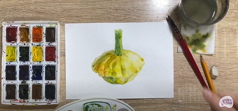 Рисуем Патиссон