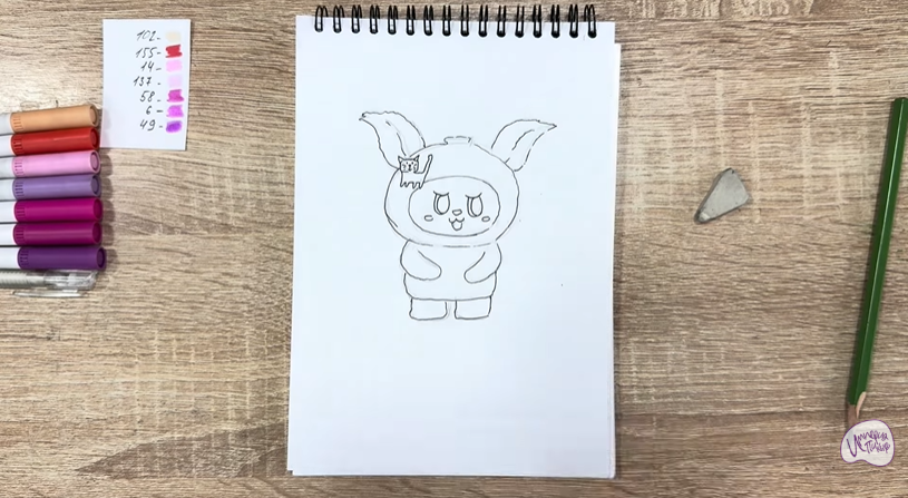 Рисуем Йокими