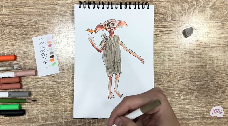Рисуем Добби