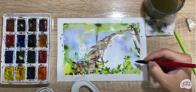 Рисуем Бобровая платина