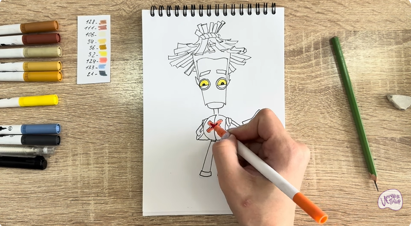 Рисуем Баквит из "Герои Энвелла"