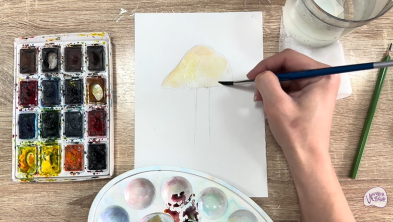 Рисуем Колпак кольчатый