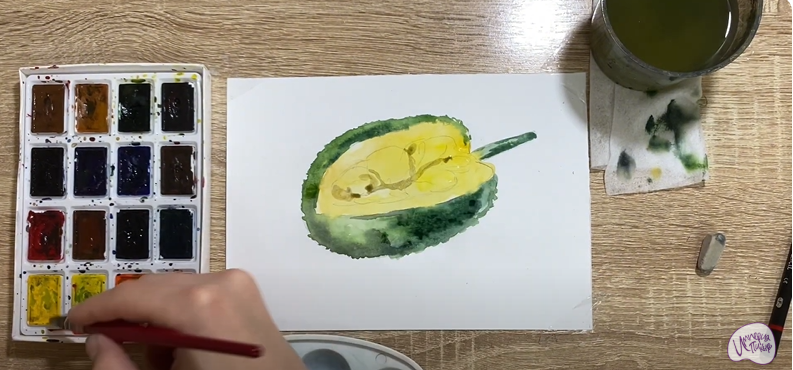 Рисуем Джекфрут