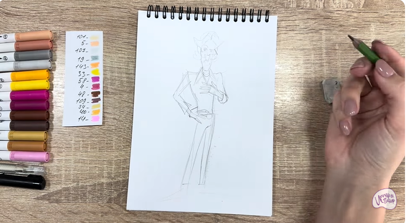 Рисуем Супербро из «Доктор Динозавров»