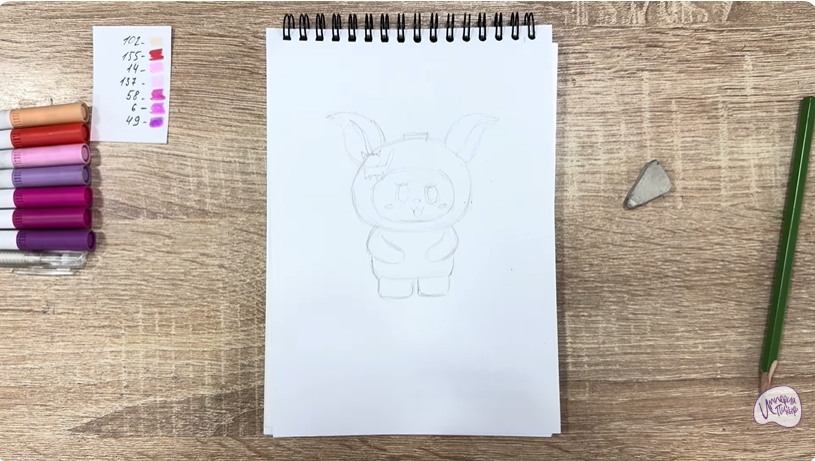 Рисуем Йокими