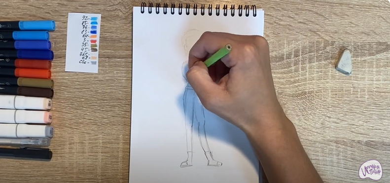 Рисуем Кристина из мультфильма "Финник"