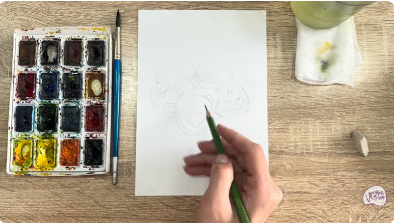 Рисуем Маринованные халапеньо