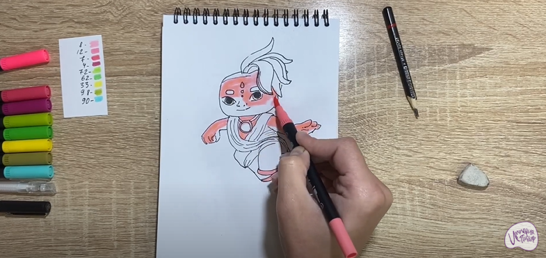 Рисуем Лоти из "Команда Флоры"