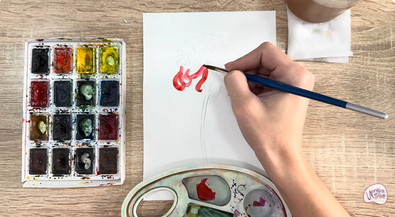 Рисуем Ликорис