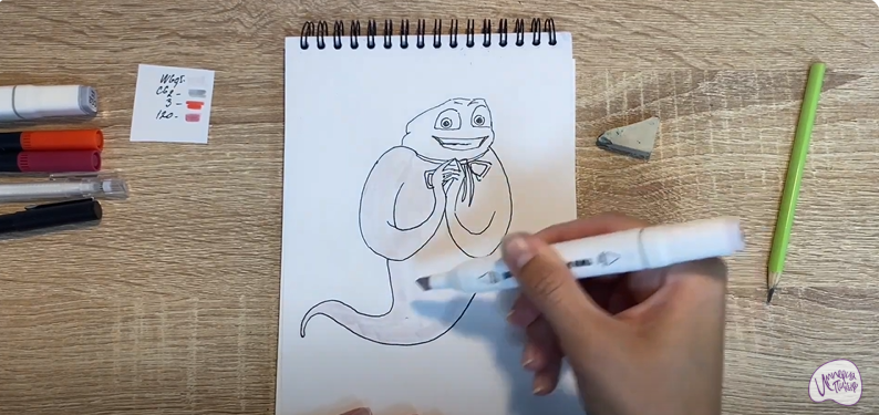 Рисуем Арчи из "Царевны"