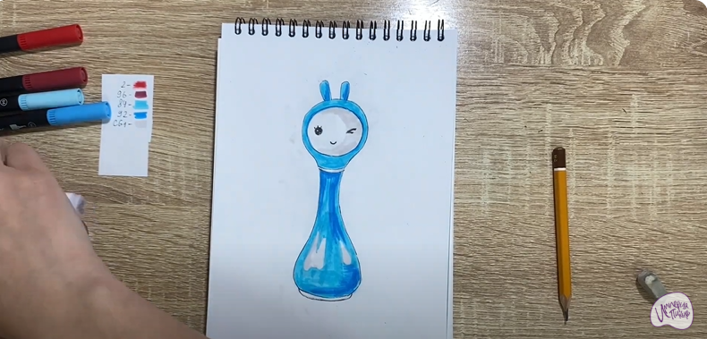 Рисуем Игрушка "Умный зайка"