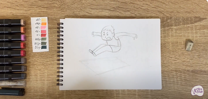 Рисуем Прыжок