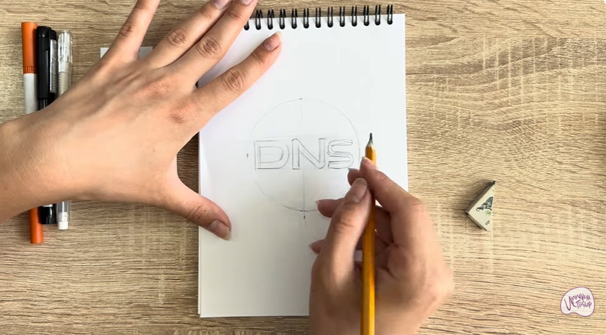 Рисуем Лого DNS