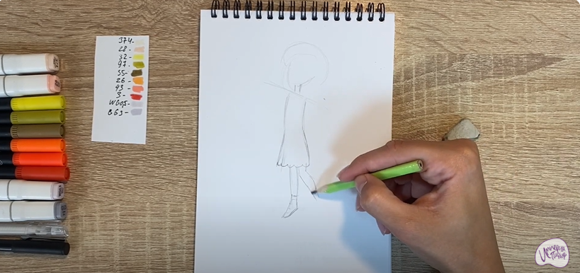 Рисуем Варя из "Царевны"
