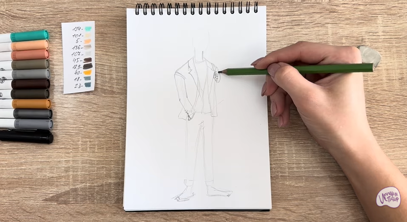 Рисуем Тадаши Хамада из «Города героев»