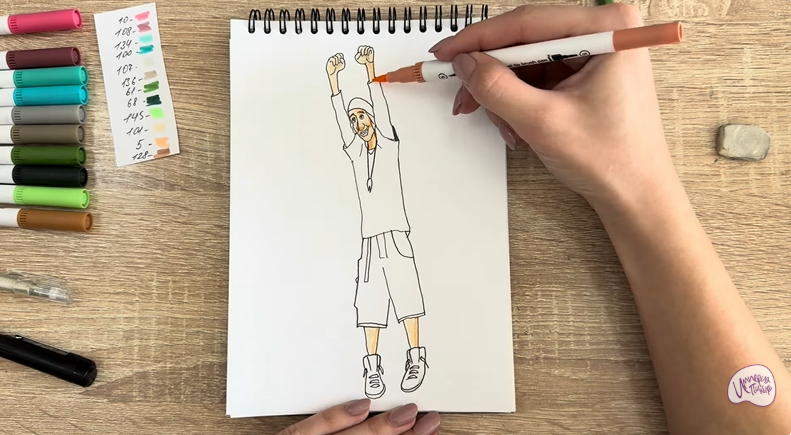 Рисуем Фред из "Город героев"