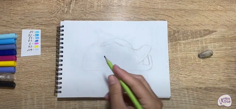 Рисуем Водяной из "Кощей. Начало"