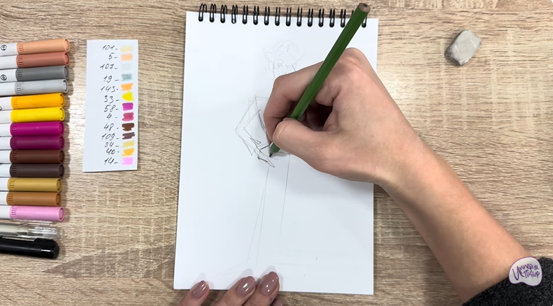 Рисуем Супербро из «Доктор Динозавров»