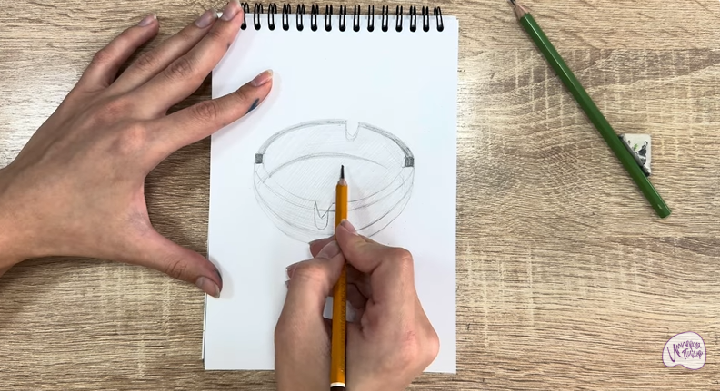 Рисуем Пепельница